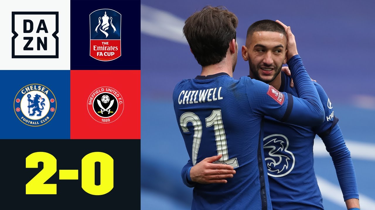 Eigentor und Ziyech bringen Blues ins Halbfinale: Chelsea - Sheffield Utd 2:0 | FA Cup | DAZN